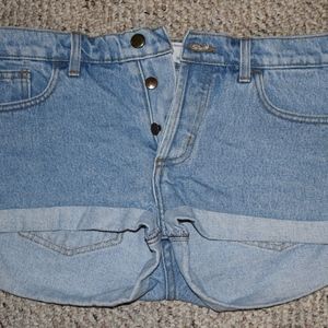 American Apparel jean shorts women's size 26
